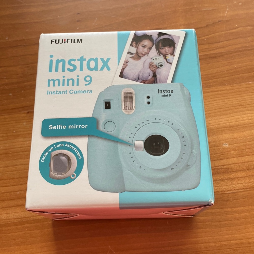 New In Box Fujifilm InstaX Mini 9 Polaroid Camera